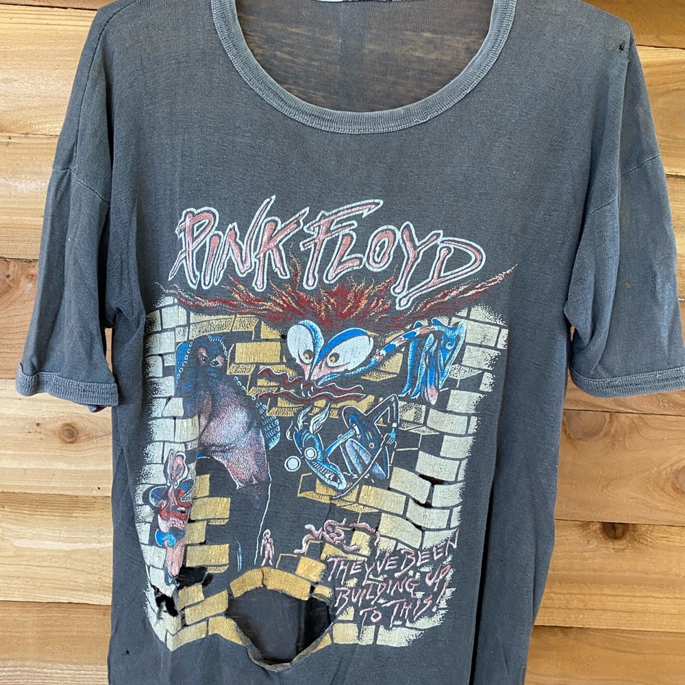 Pink Floyd The Wall 80’s vintage Concert tee